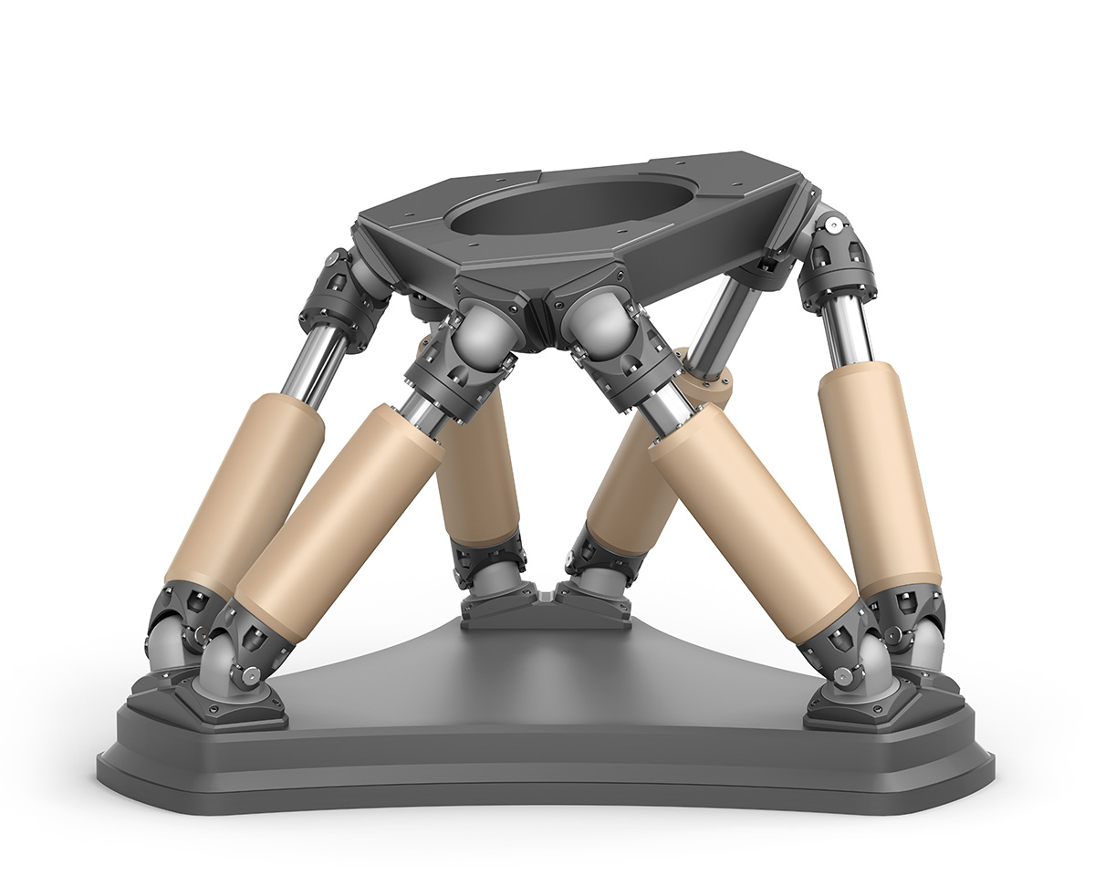 A picture of a parallel robot